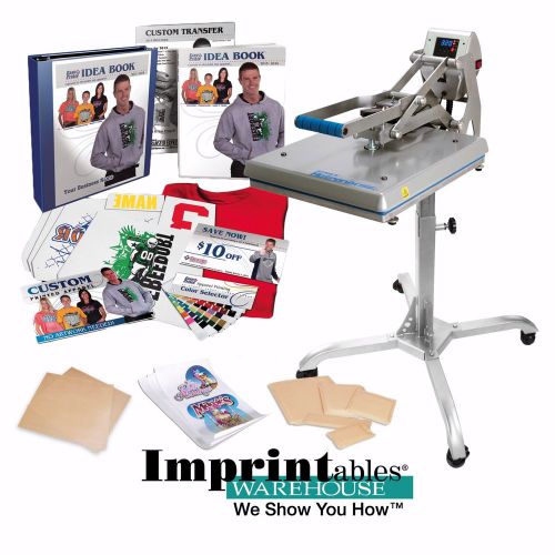 Hotronix auto open 16x16 heat press with stand and new lightning latch feature!! for sale