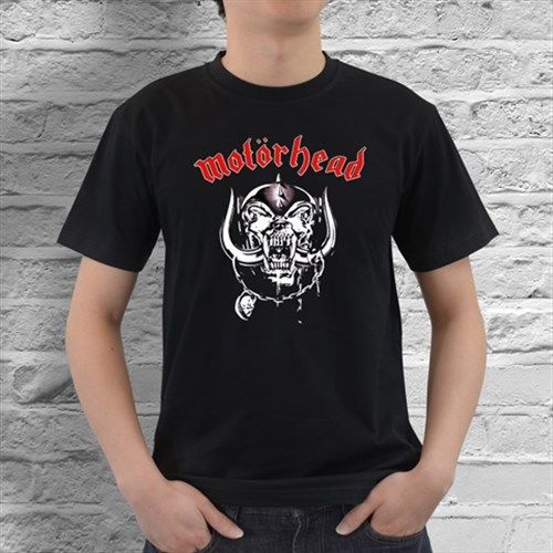 New Motorhead Motorizer Punk Metal Rock Mens Black T Shirt Size S, M, L - 3XL