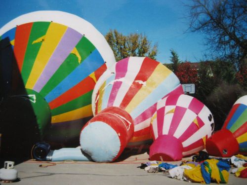 25ft. Rooftop Advertising Balloon with Extras