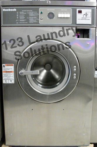 Huebsch front load washer 208-240v stainless steel hc27md2ou40001 used for sale