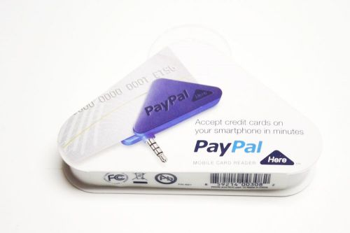 BRAND NEW Paypal Here Credit Card Reader iPhone Android Accept Payments Anywhere