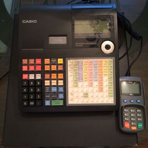 Casio tk 1550 cash register for sale
