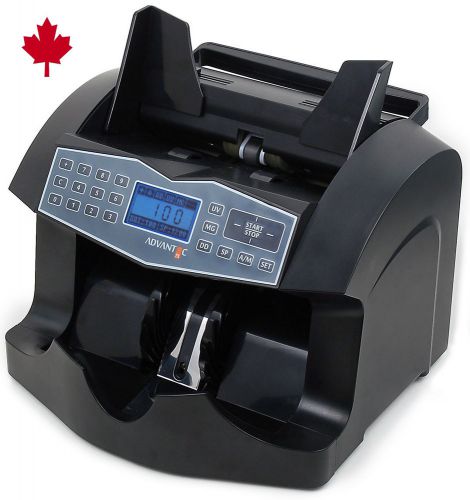 Canadian Currency Counter Cassida Advantec 75U Advanced-Counts NEW POLYMER NOTES