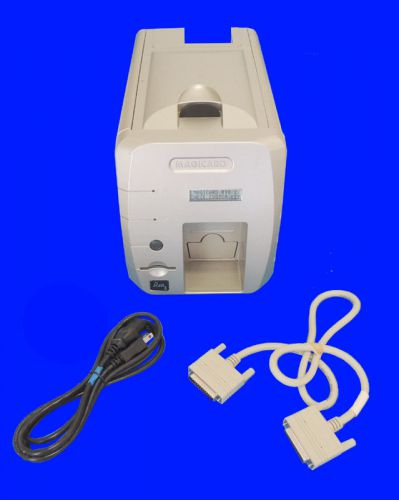 Ultra Electronic Magicard Rio-2 Tango-2 ID Card Color Printer &amp; Cable/ Warranty