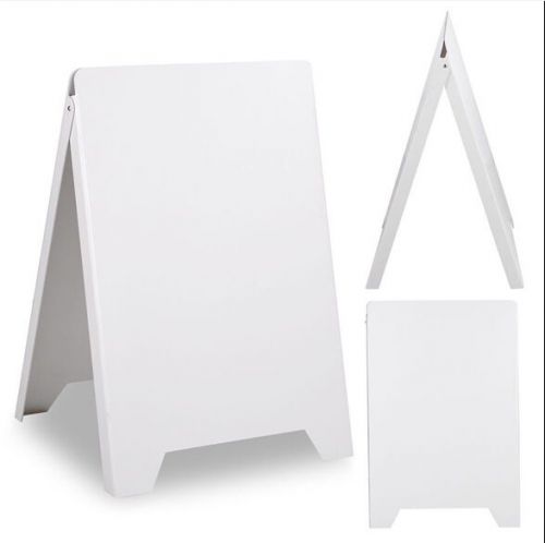 PVC White outdoor a frame sidewalk signs holder Durable A Frame Banner CA