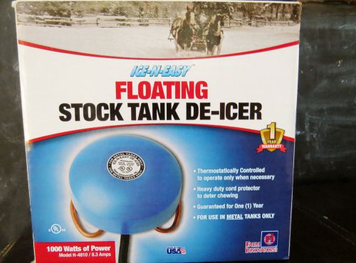 Farm Innovators H-4810 Economical Floating De-Icer For Metal Tanks, 1,000-Watt