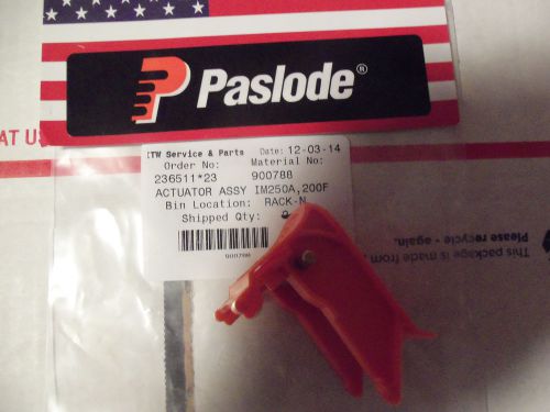 Paslode Part #  900788  Actuator (includes pin &amp; bushing)