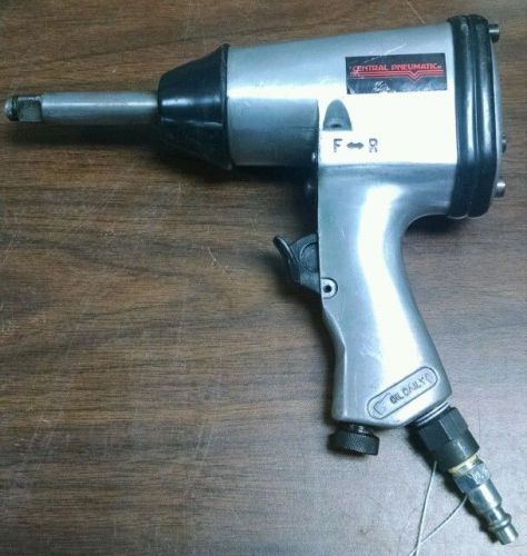 Central Pneumatic 2&#034; extended anvil impact wrench