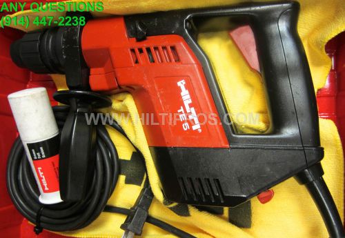 HILTI TE 5 HAMMER DRILL, EXCELLENT CONDITION, FREE BITS/CHISELS, FREE SHIPPING
