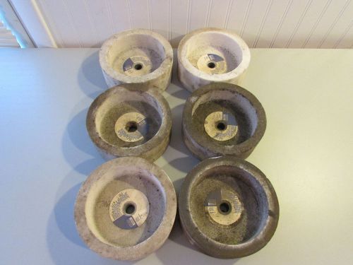 Bay State Abrasives Cup Grinding Wheels 7 x 2-3/4 x 3/4 9A46J8V52 Lot of 6
