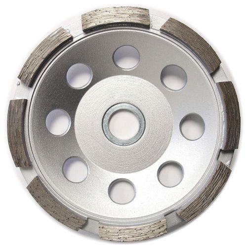 4.5” PREMIUM Single Row Concrete Diamond Grinding Cup Wheel for Angle Grinder