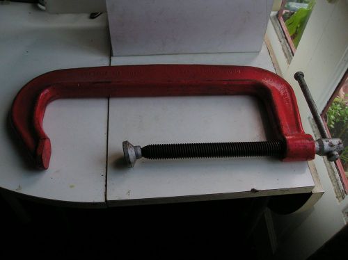 12 inch Heavy Duty Record G Clamp in Very Good used Condition