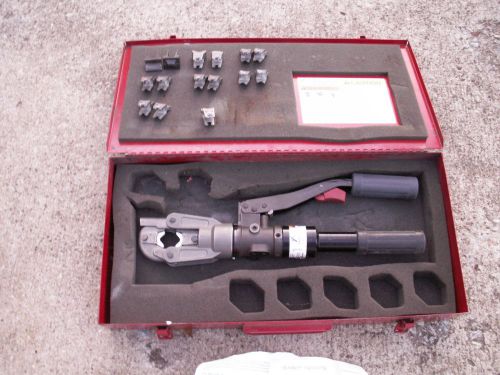 Burndy hydraulic crimp tool y500 cths crimper for sale