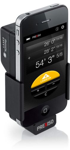 Prexiso ic4 turns iphone 4/4s into a laser distance meter for sale