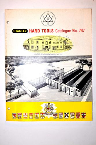 1967 stanley canada  hand tools catalog book no. 767 #rr209 cdn centennial ed for sale