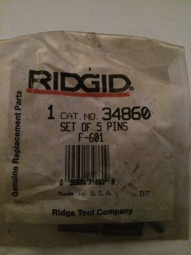 TWO RIDGID 34860 ROLLER WHEEL PINS FOR #10 CUTTERS