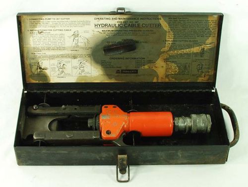 Thomas &amp; betts model 367 t&amp;b hydraulic cable cutter for sale