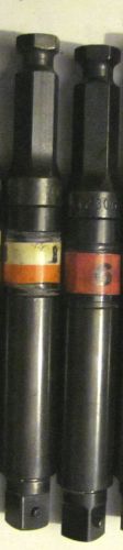2 Chicago Pneumatic TORK BARS #6 &amp; #8 C112306/8 3/8&#034; drive impact air tools