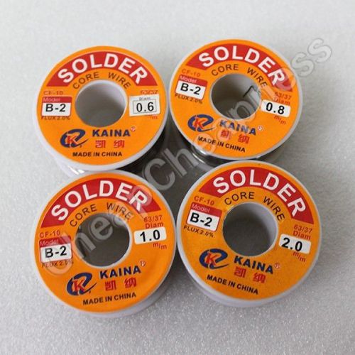Durable 0.8mm 63/37 rosin core solder flux solder welding iron wire reel tbus for sale