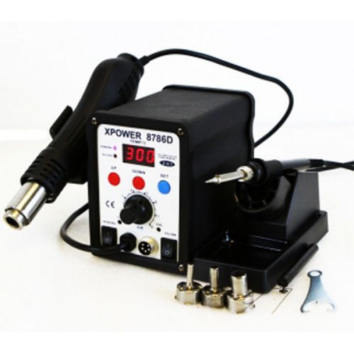 2 in 1 AC/DC Adjustable Low Temperature Soldering Station Iron Solder Pinball