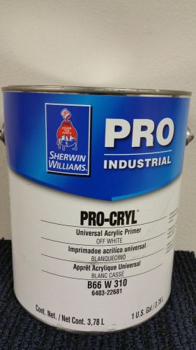 Sherwin williams pro-cryl universal acrylic primer off white b66w310 (4 gallons) for sale