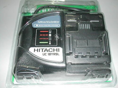 Hitachi battery multi charger 14.4 - 18v  for slide battery 18yrsl for sale