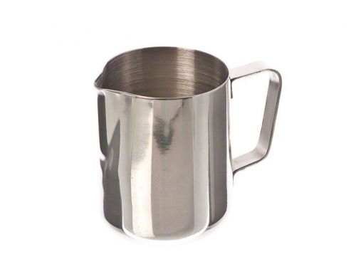Milk frothing pitcher stainless steel 12 oz ounce espresso tea cocoa coffee new for sale