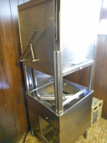 HOBART PASS THROUGH DISHWASHER, CHEMICAL SANITIZING, EXCELLENT CONDITION
