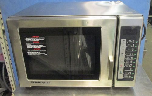 Amana MenuMaster Model RFS12TSW 1200 Watt Heavy Duty Commercial Microwave