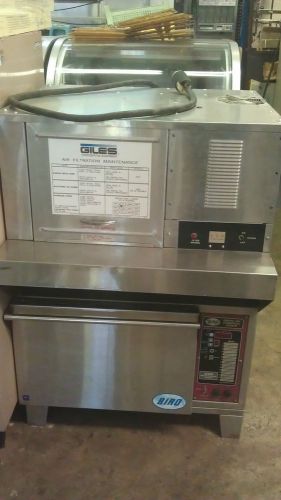 Biro quartz ray commercial oven with giles self contained hood for sale