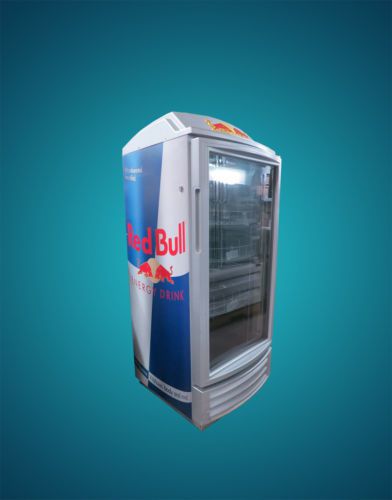 Red bull - true refrigerator cooler glass door - gdm-10rf-rb-10 cuft-110v for sale