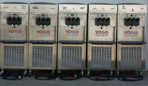 (5) 2013 electro freeze sl500 frozen yogurt soft serve ice cream machine nice for sale