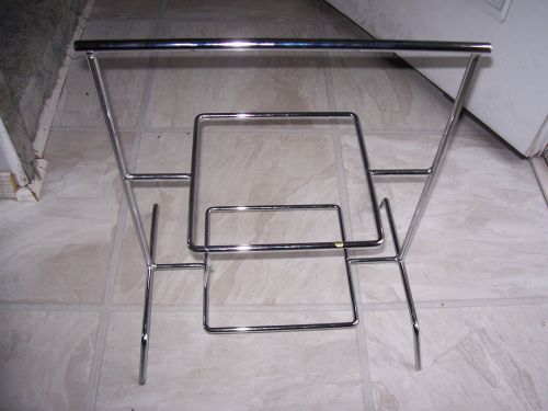 Culinaire 2 Tier 19.5&#034; Square Riser 2 Plate Food Display New Fast Ship
