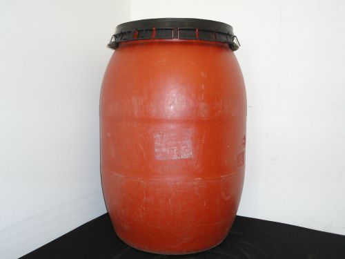 Mornos S.A.&#039;s Storage Drum with a Screw on Lid.(Red 180-liter/47.55 gal.)fishing
