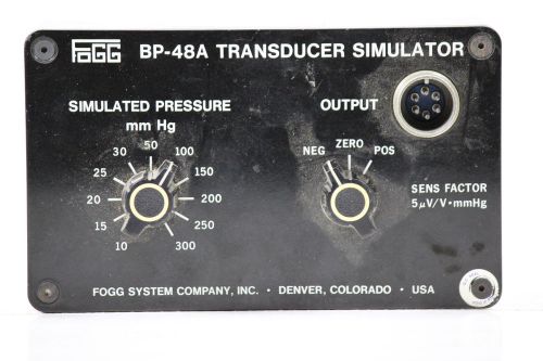 FOGG BP-48A Transducer Simulator