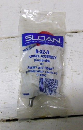 Sloan valve co. b-32-a handle for royal and regal b32a new for sale