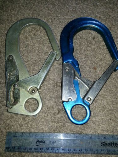 Rebar safety lanyard  hooks steel and aluminum large gate opening for sale