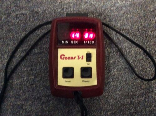 Cronus 3-S Vintage Red LED Single Event Stopwatch