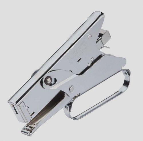 New arrow p22 plier stapler staple gun chrome heavy duty uses 1/4&#034;-5/16&#034; staples for sale