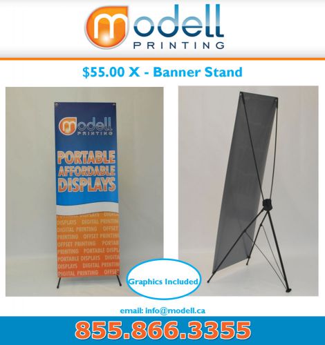 X Banner Trade Show Banner Stand