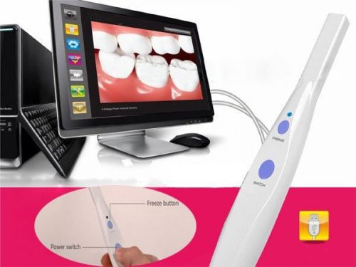 Brand new hk790 5.0 mp usb intraora oral dental camera + software cd for sale