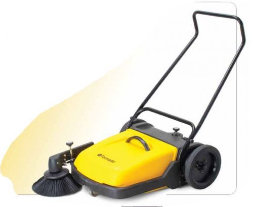 NEW Tornado Manual Push Sweeper 32&#034;  9 gallon  96160