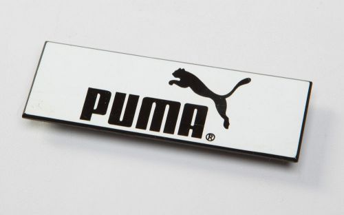 PUMA Cat Logo Shoe/Clothing Store Employee Name Tag Badge Nametag ID Magnetic