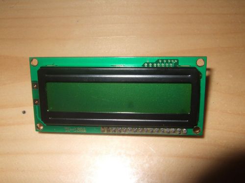 Parallax 2x16 serial lcd - genuine part 27976 for sale