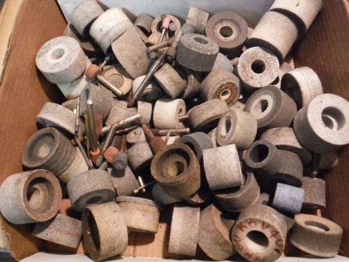 Pile of small grinding wheels tool post id grinding norton other for sale