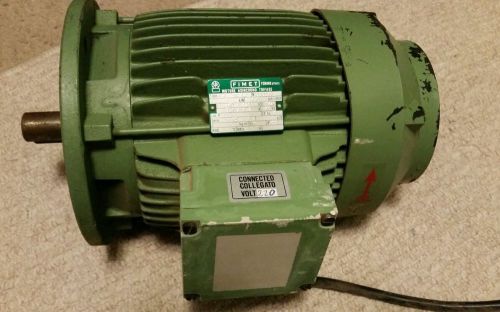 FIMET TORINO ITALY Electric Industrial Motor   440/220 Volt FAST SHIPPING