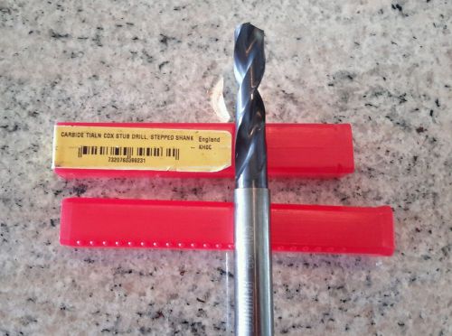 Dormer 10.5mm  - 0399231 - carbide screw machine length drill tialn coated for sale