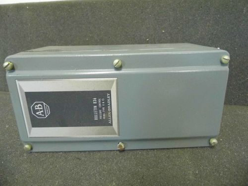 Allen Bradley 836-C2J Pressure Control Ser B