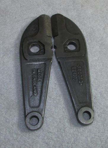 RECORD Bolt Cutter Replacement Jaws 924HU 85* never used