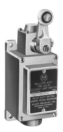 New 802t-r3td allen-bradley time delay pilot duty rotary shaft limit switch for sale